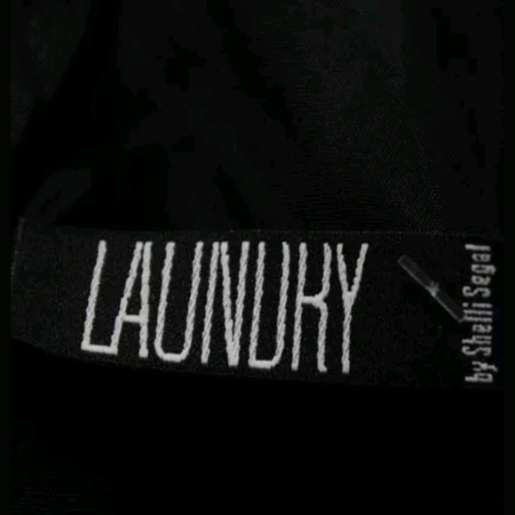 Laundry black sleeveless flower applique dress 2 - Picture 6 of 7